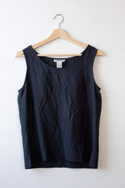 Black Silk Tank