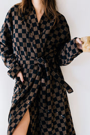 Tabac & Noir Sulis Bath Robe