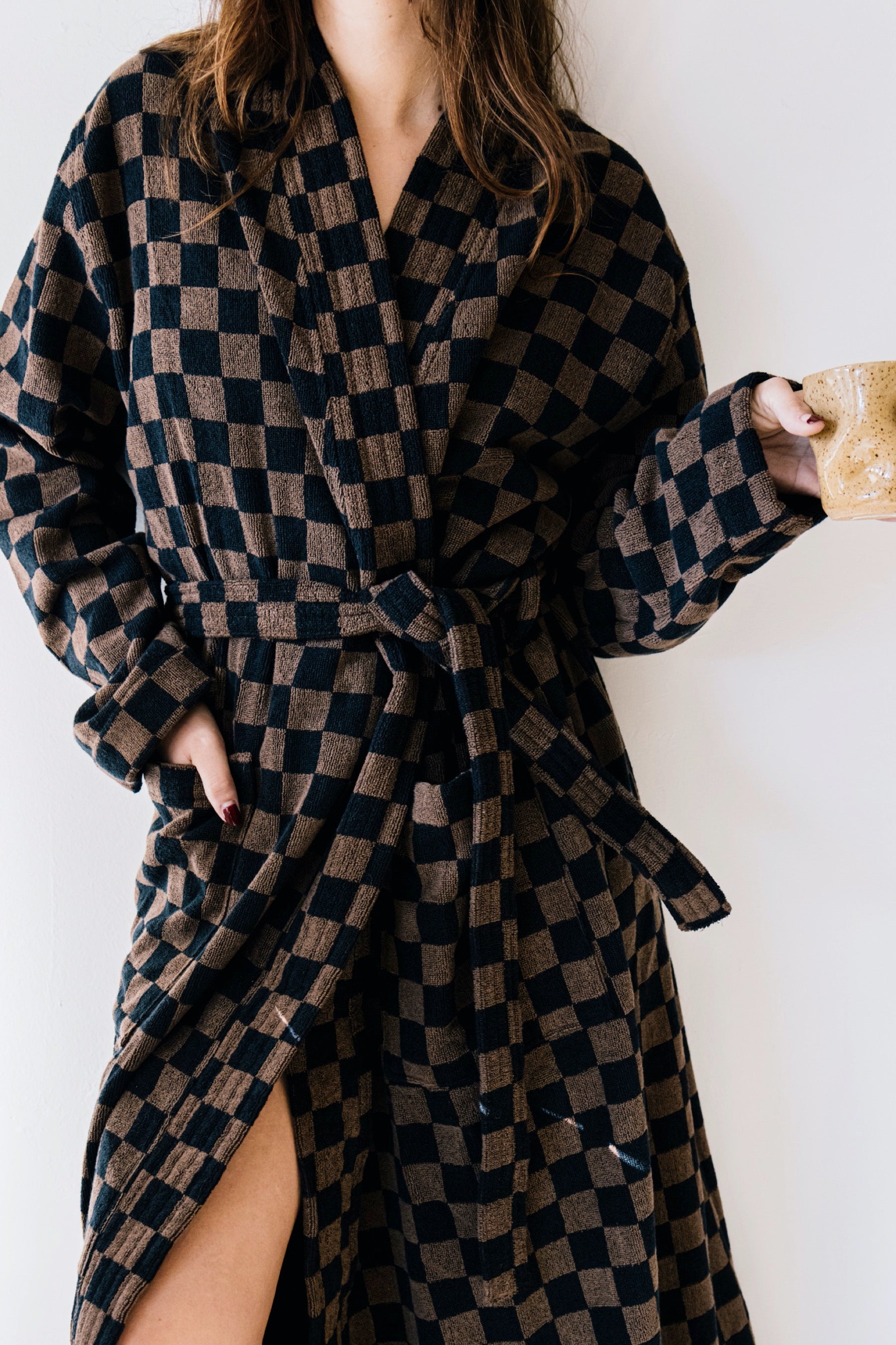Tabac & Noir Sulis Bath Robe