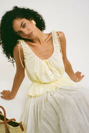 Buttercream Rosemary Top