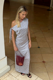Grey Polka Sardian Dress