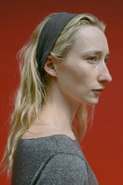 Espresso Shimmer Stretch Headband