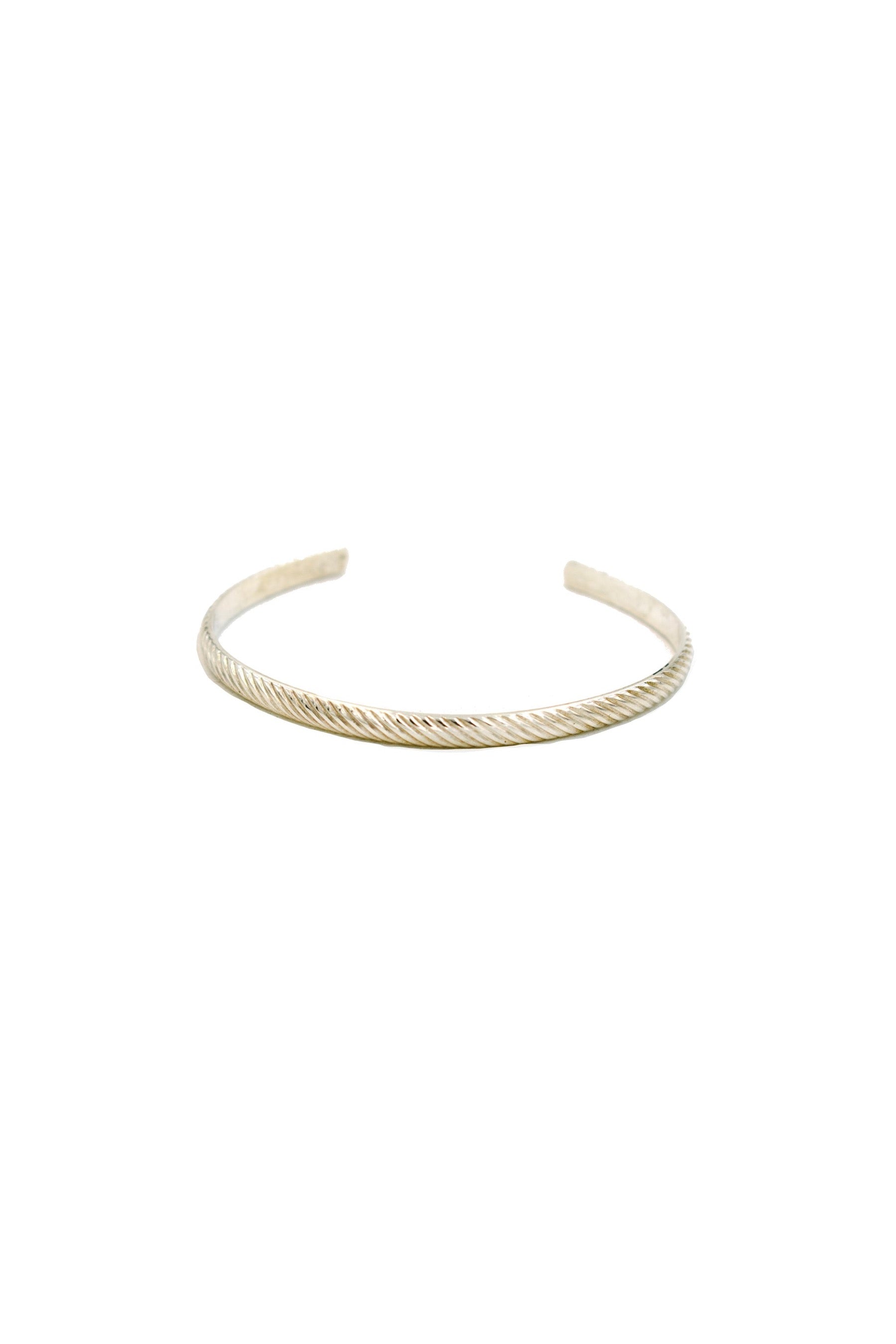 Silver Stripe Cuff