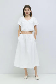 White Ina Skirt