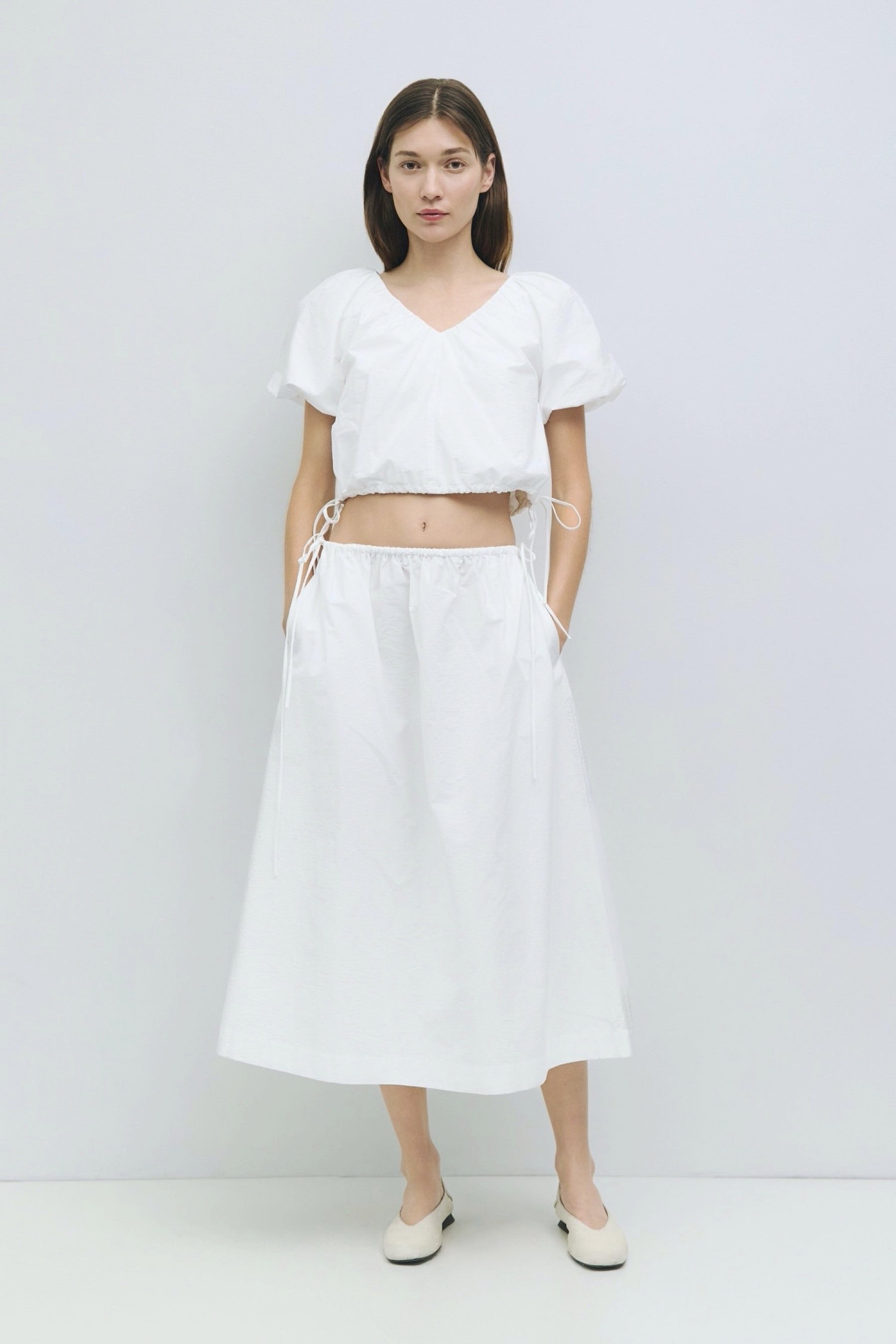 White Ina Skirt