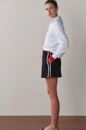 Jet Stripe Eco Terry Short