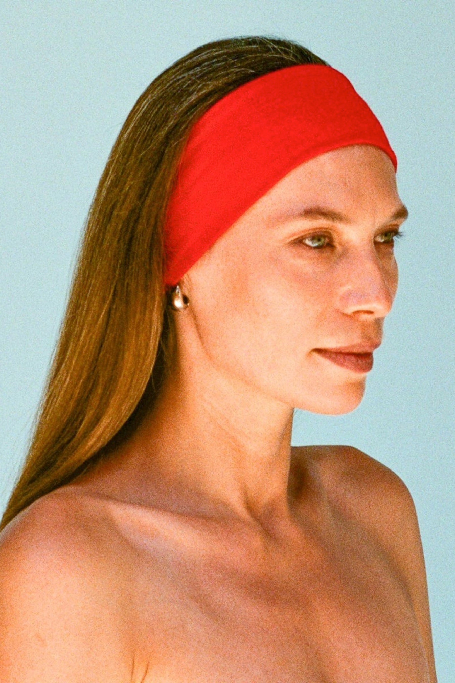 Red Stretch Headband