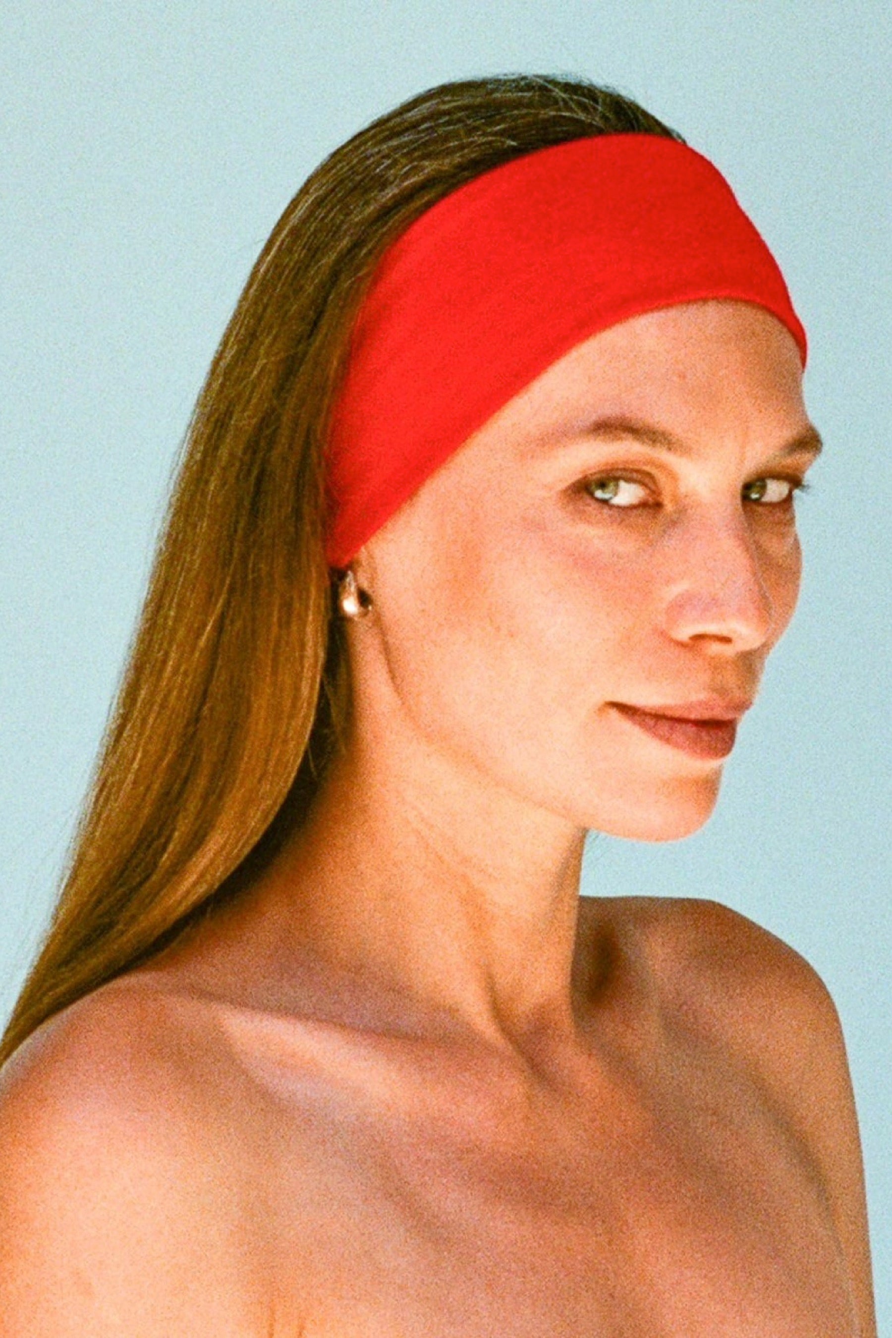 Red Stretch Headband