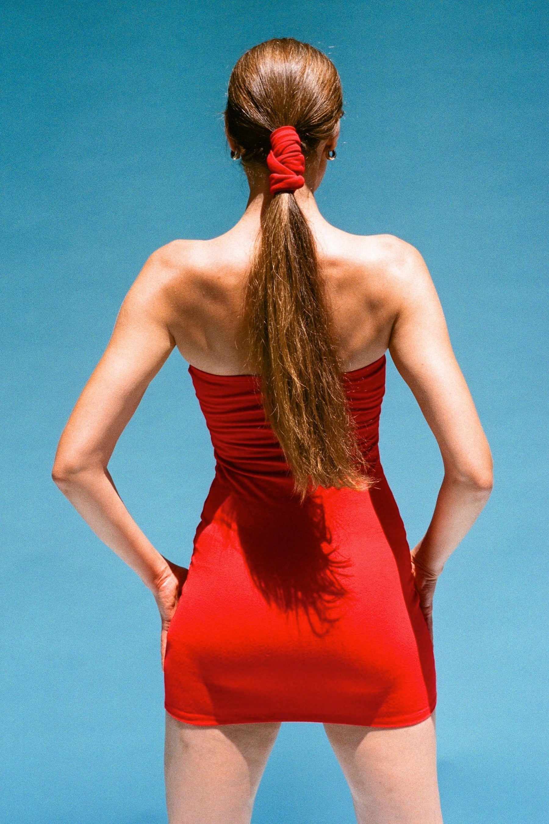 Red Stretch Headband