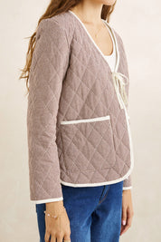 Chocolate Check Reversible Jacket