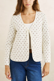 Chocolate Check Reversible Jacket