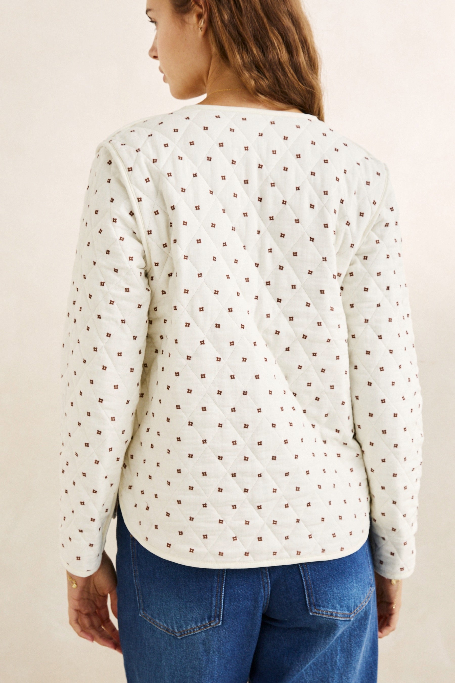 Chocolate Check Reversible Jacket
