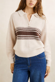 Strata Collared Jumper