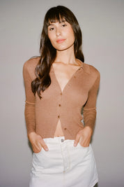 Tobacco Caroline Top