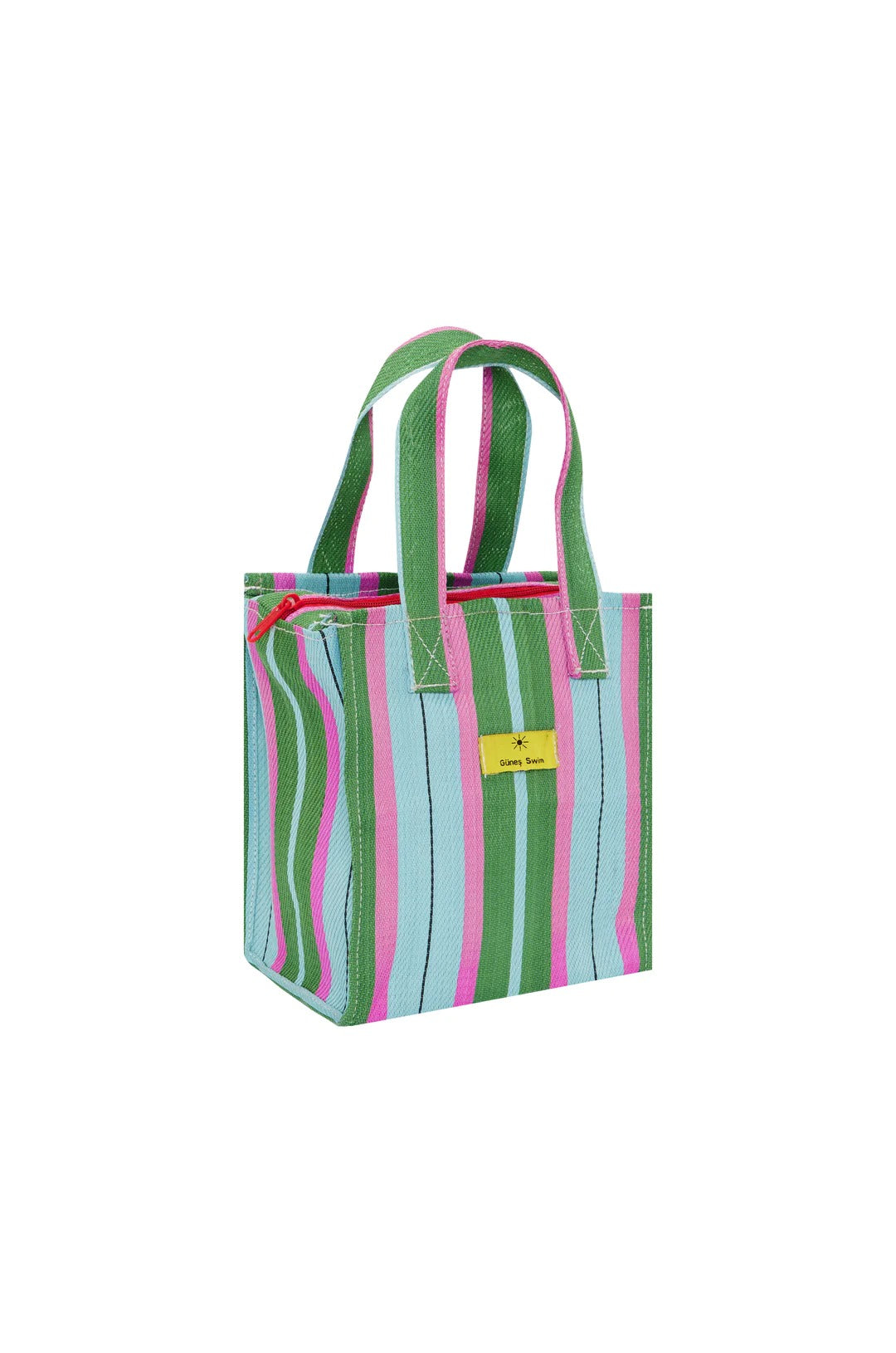 Blue + Pink Grip Tote