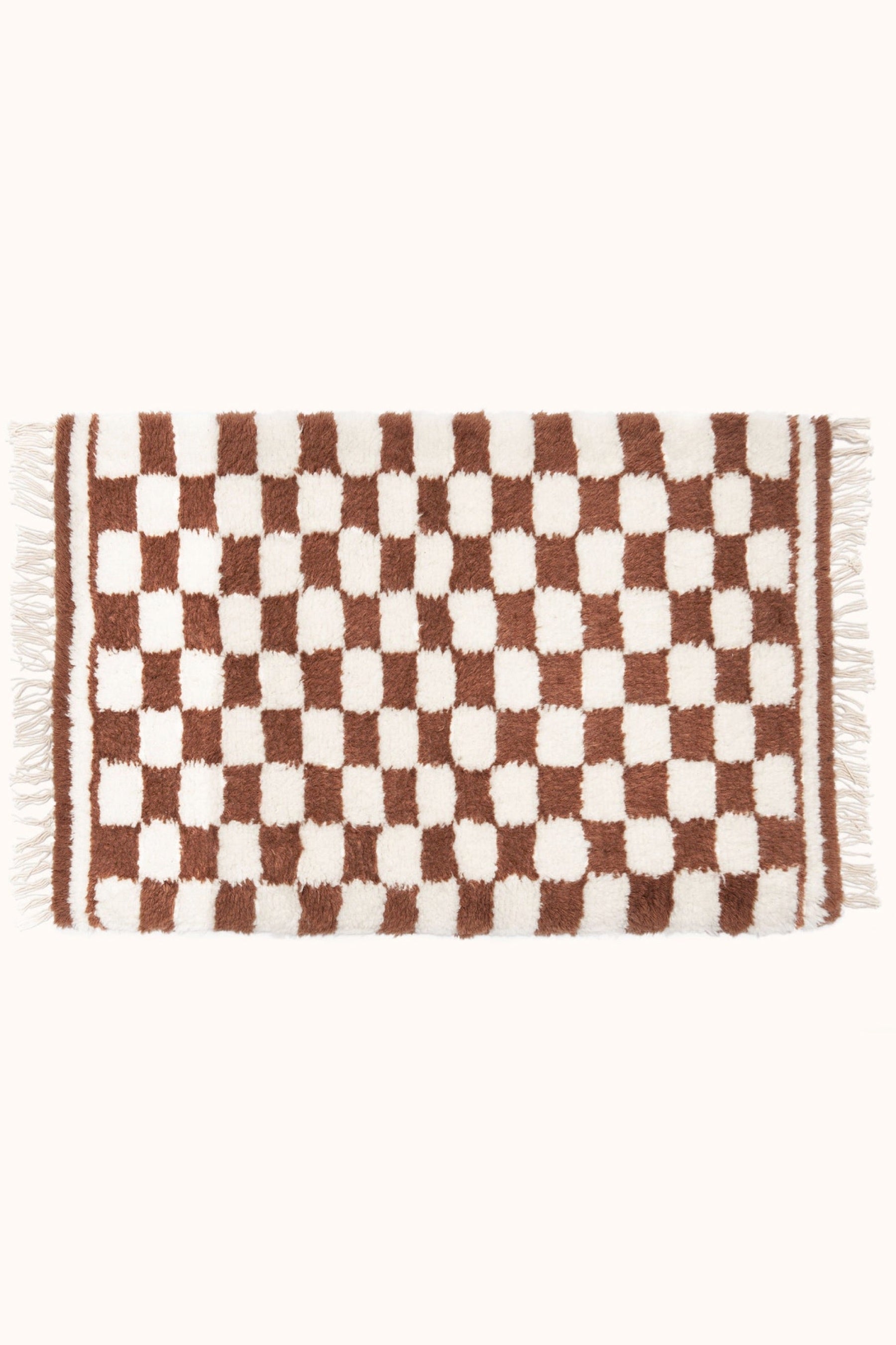 Cocoa + Natural Azia Rug