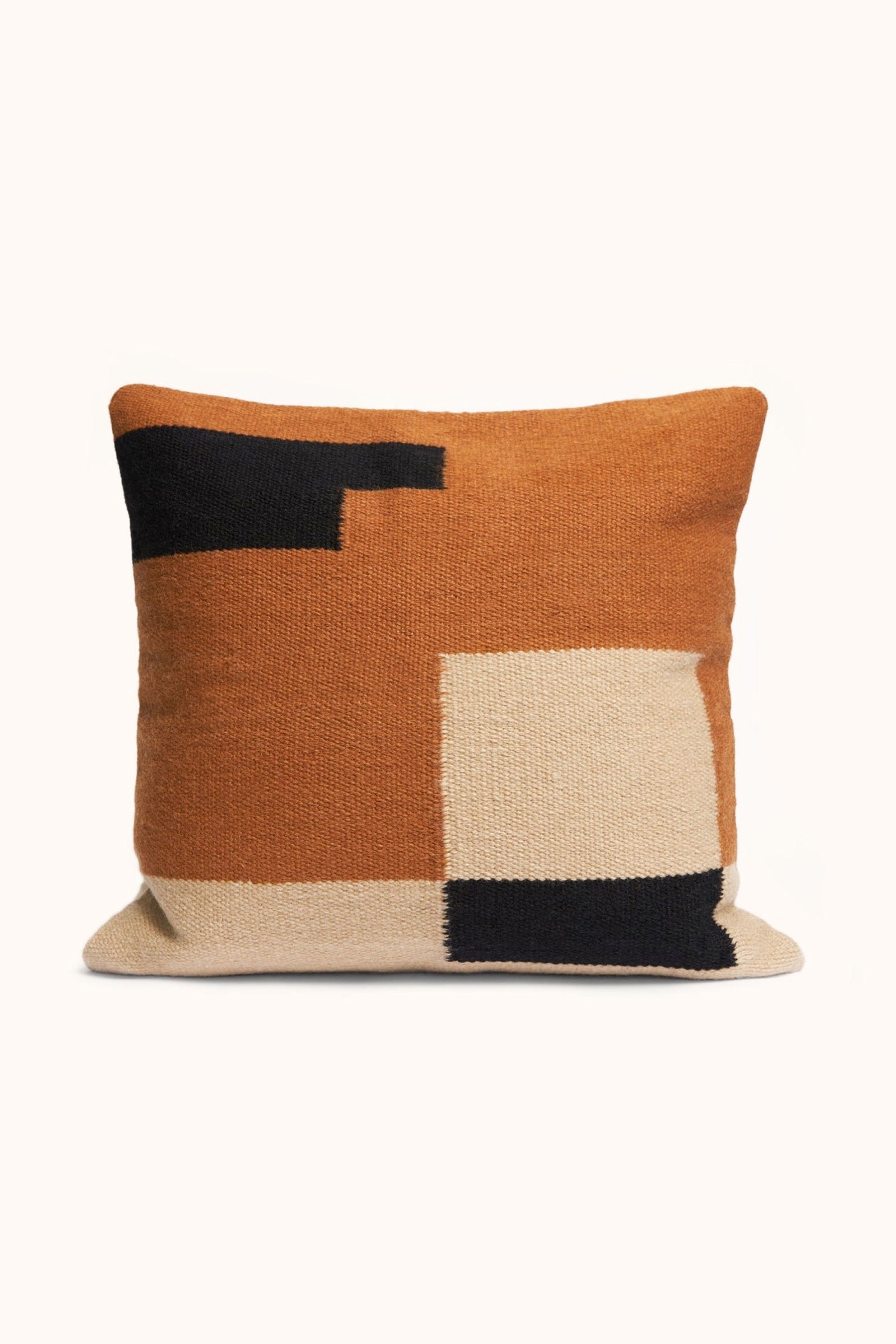 Rust + Taupe Saba Pillow