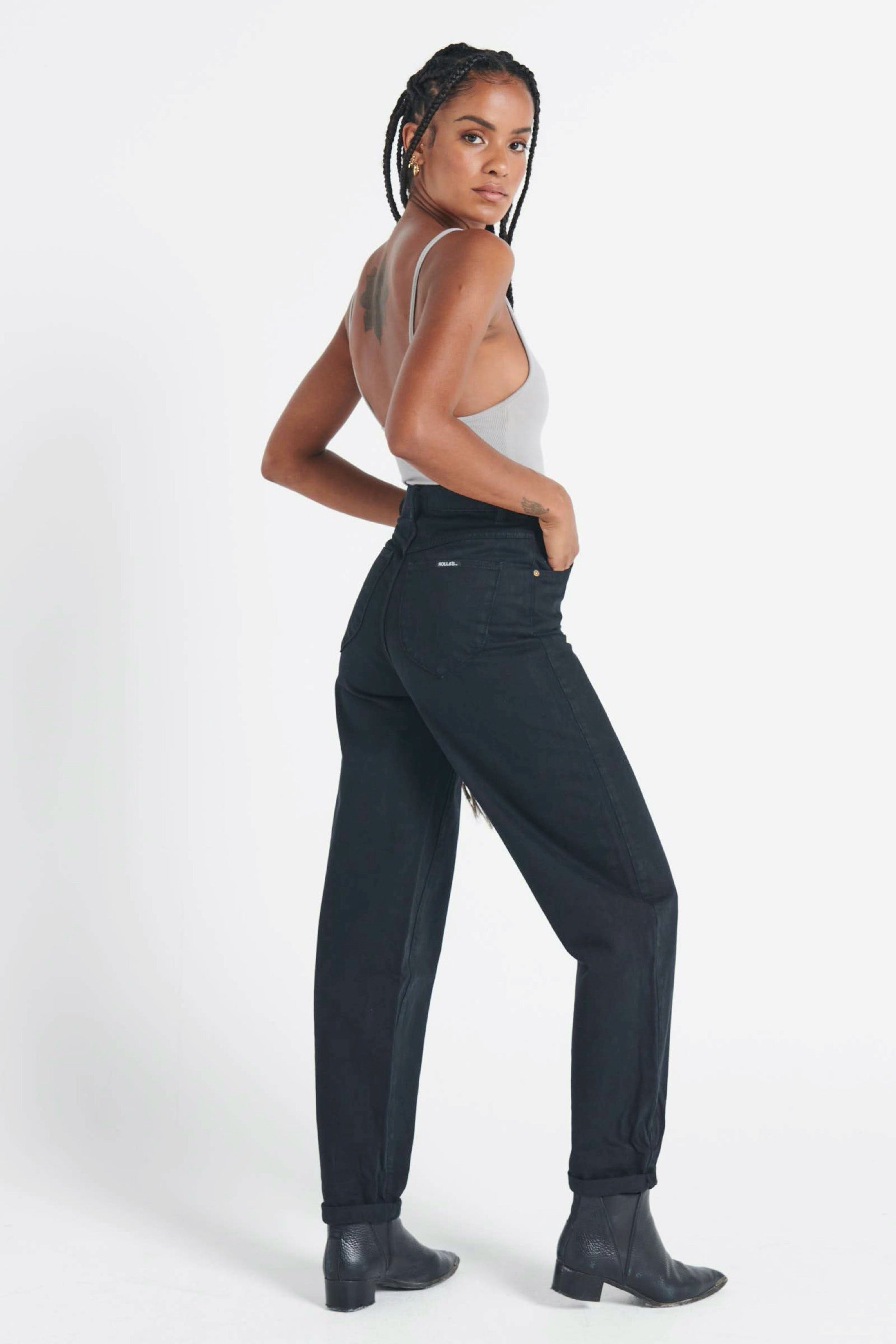 Shadow Black Genie Jean