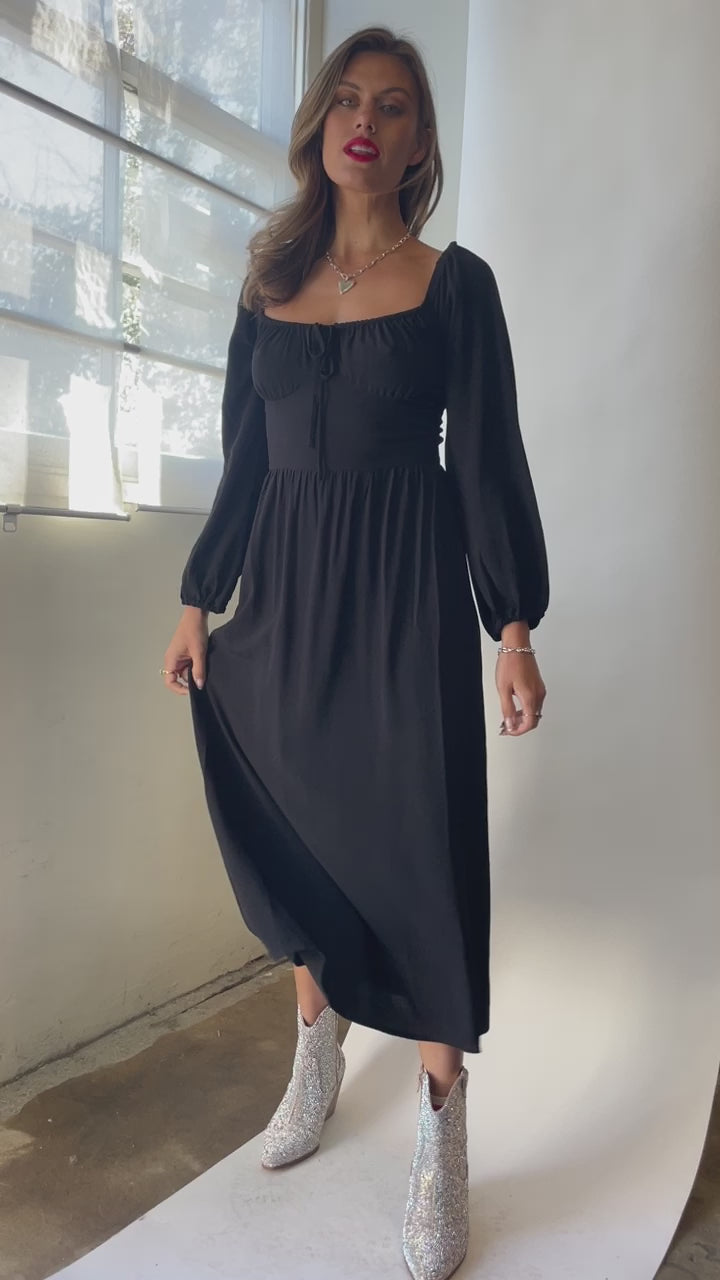 Black Luca Dress