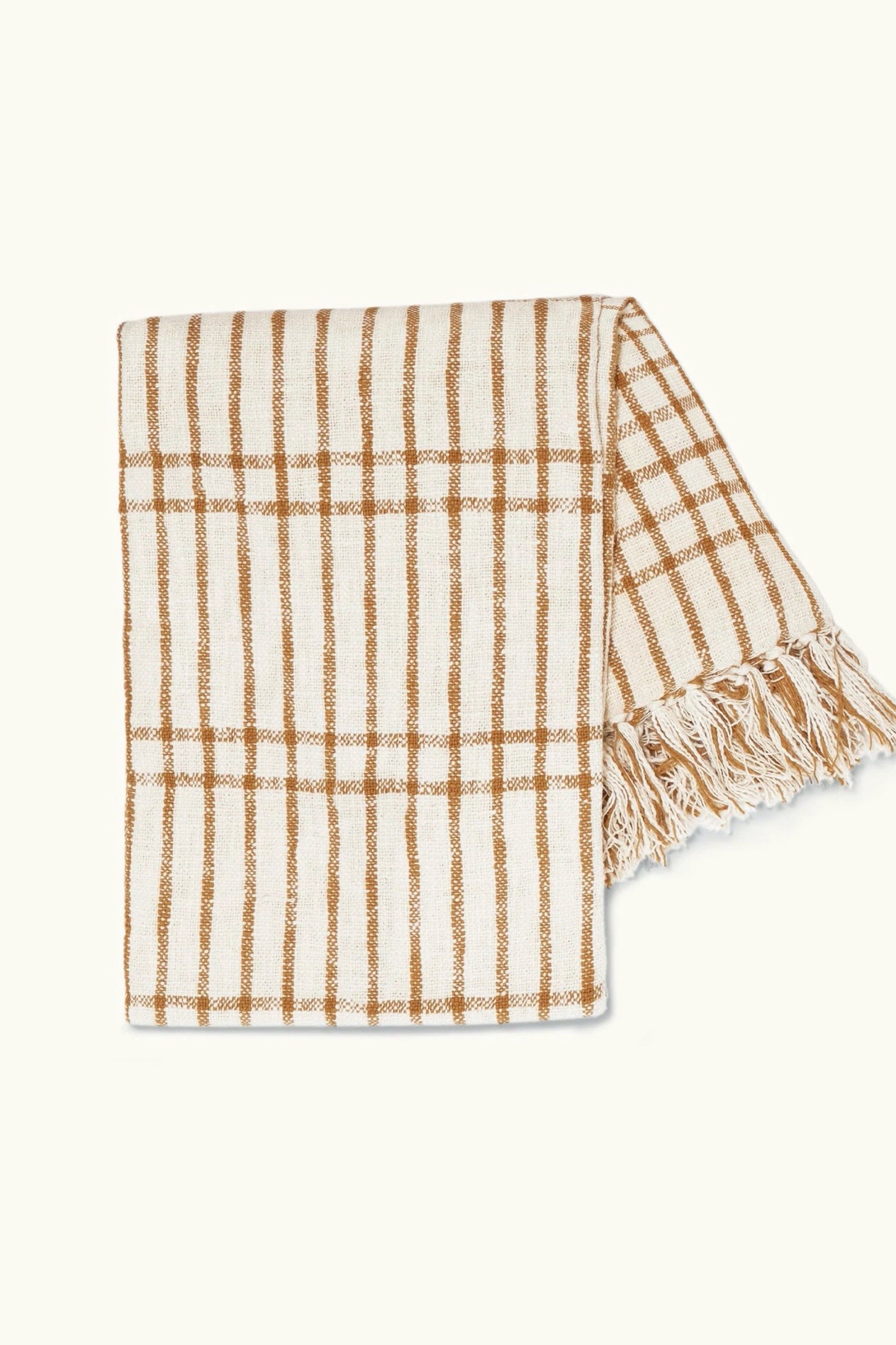 Camel Luisa Throw Blanket