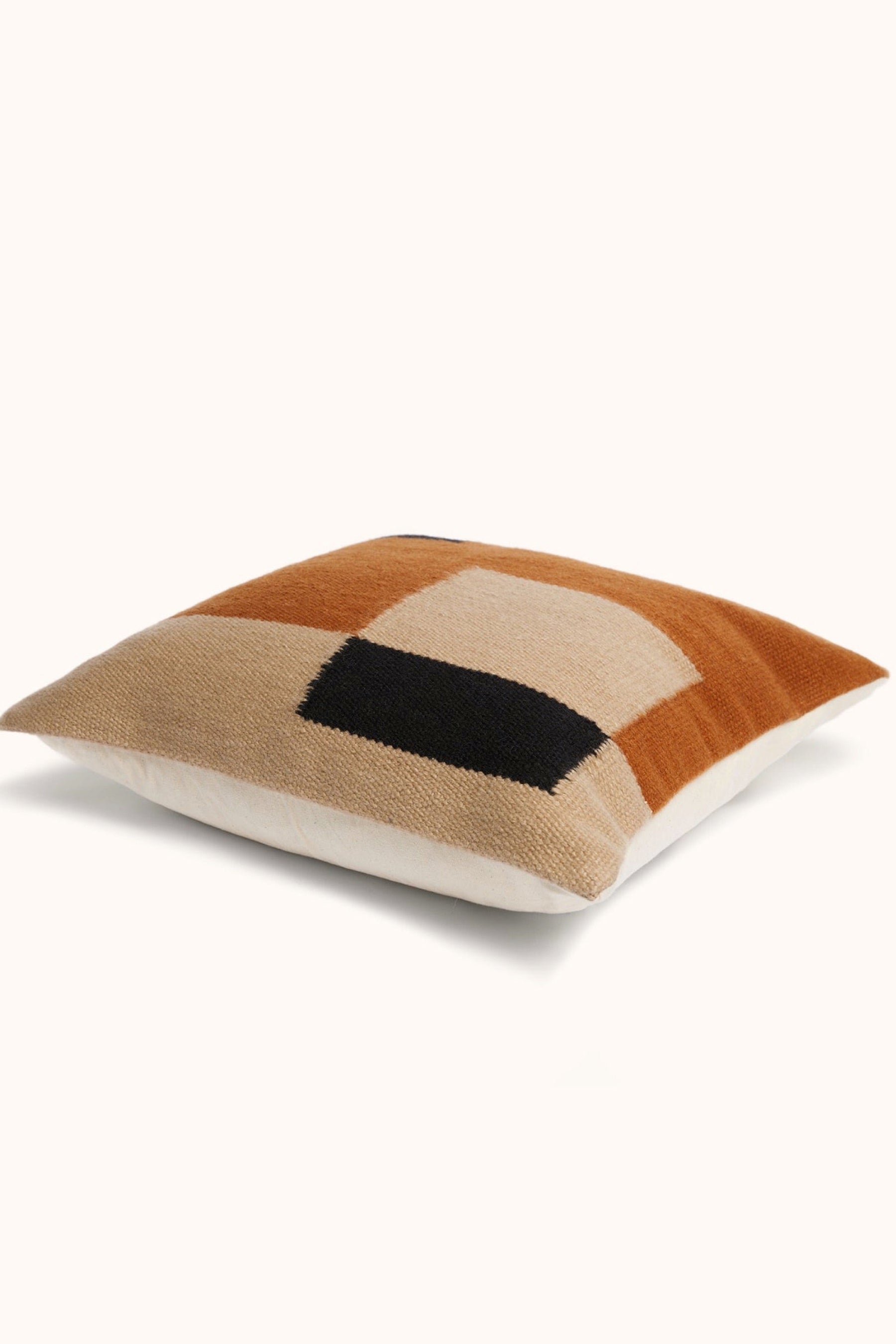 Rust + Taupe Saba Pillow