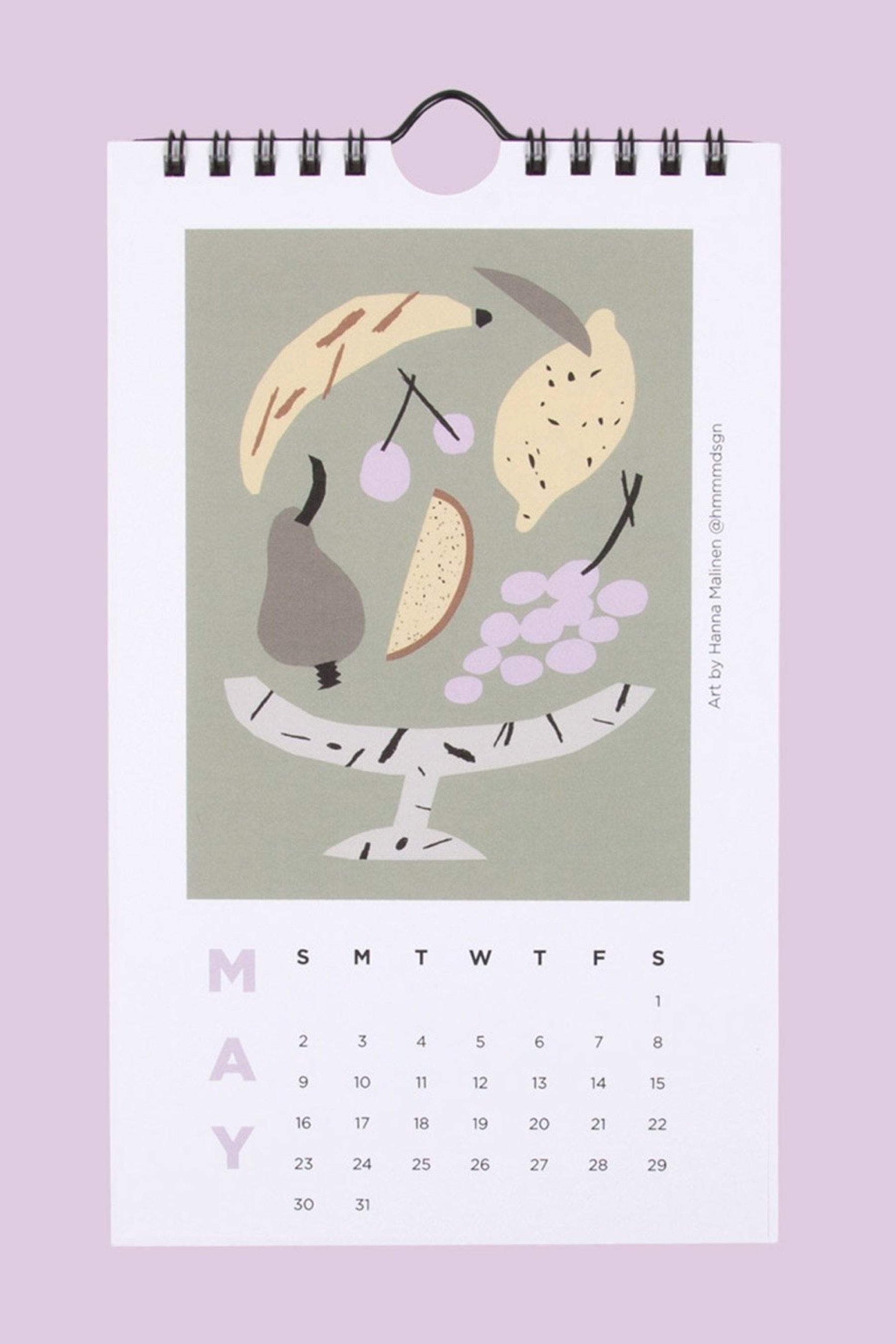 2021 Slowdown Mini Calendar