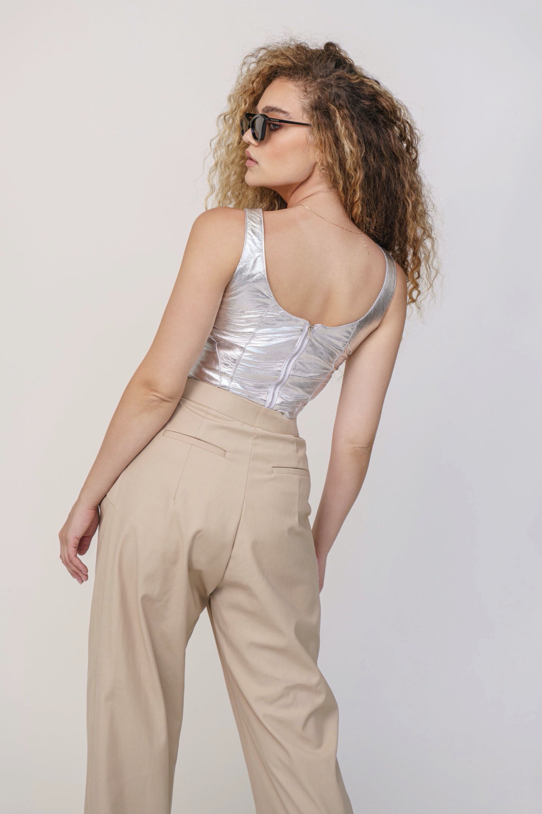 Silver Mustang Bustier