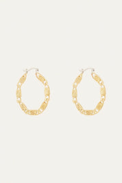 Gold Danielle Hoops