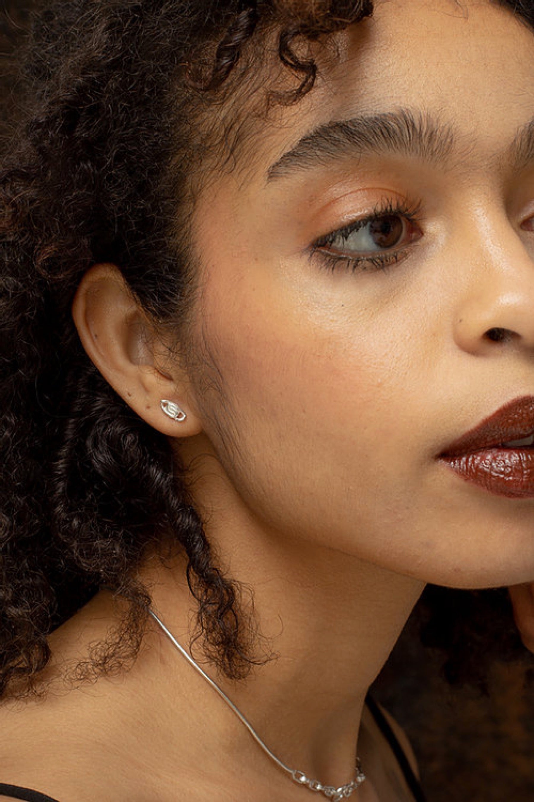 Silver Danielle Studs