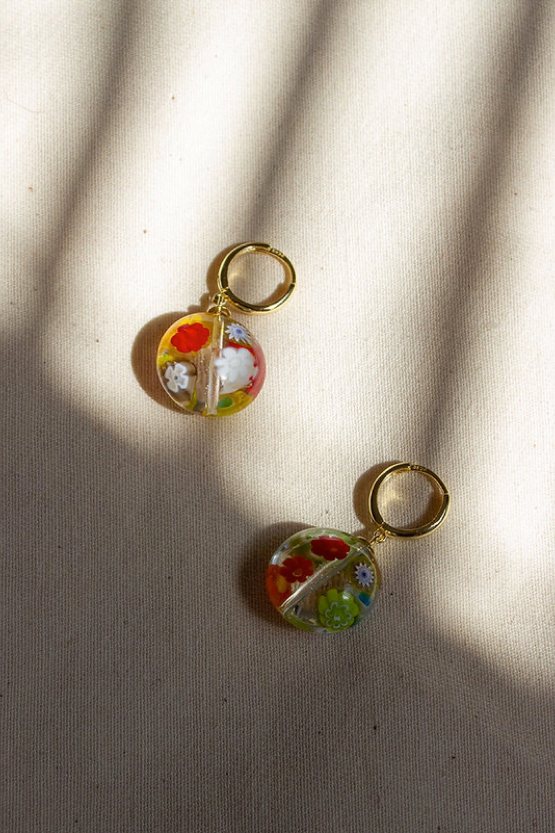 Colorful Maddy Hoops