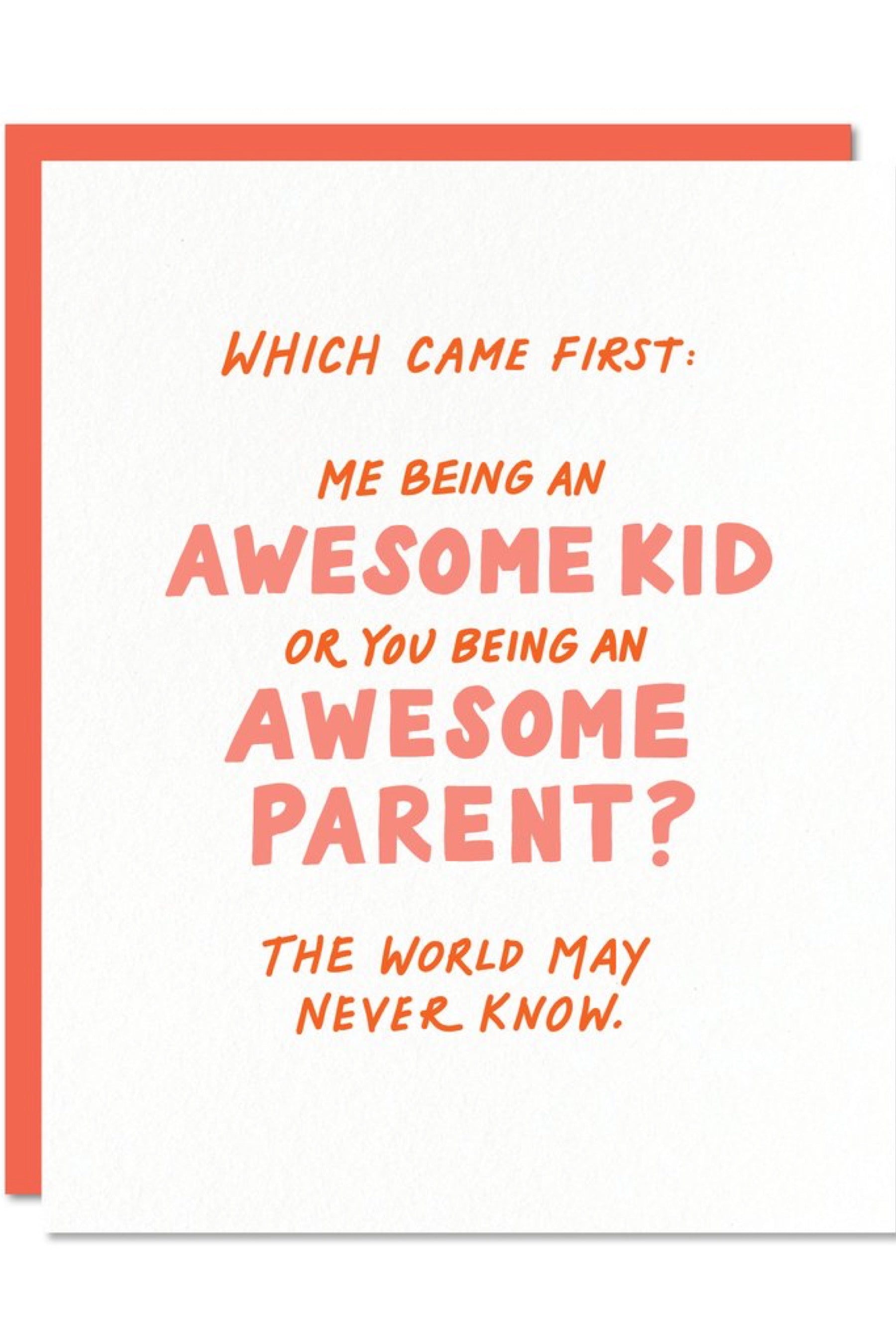 Awesome Kid Card
