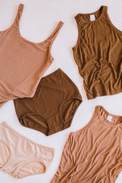 Maya Nude Reversible Bodysuit