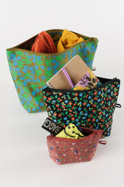 Calico Florals Go Pouch Set