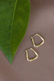 Gold Jax Hoops