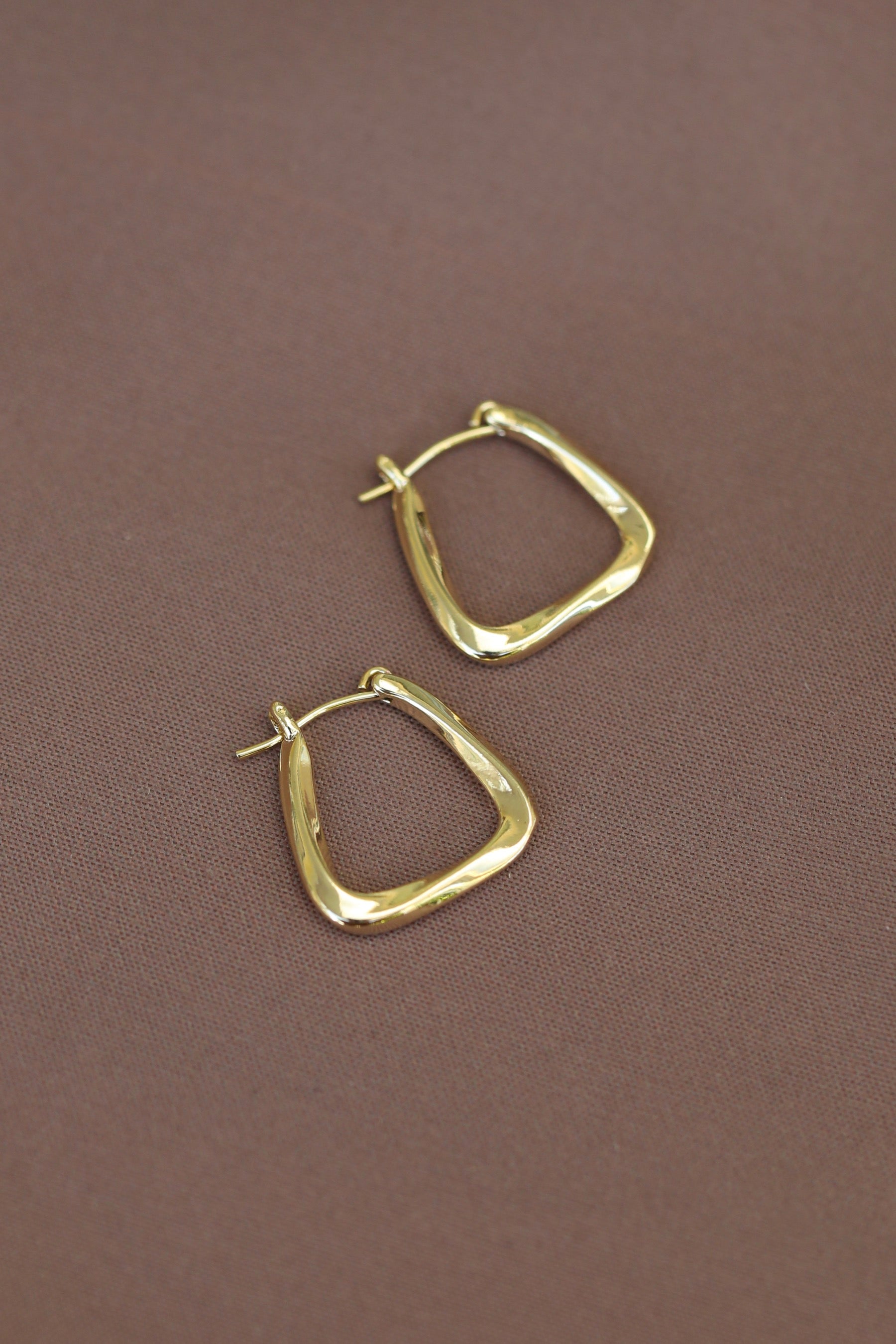 Gold Jax Hoops