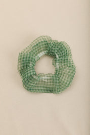 Forest Gingham Leigh Scrunchie