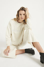 Salt Crop Flare Sweatpant