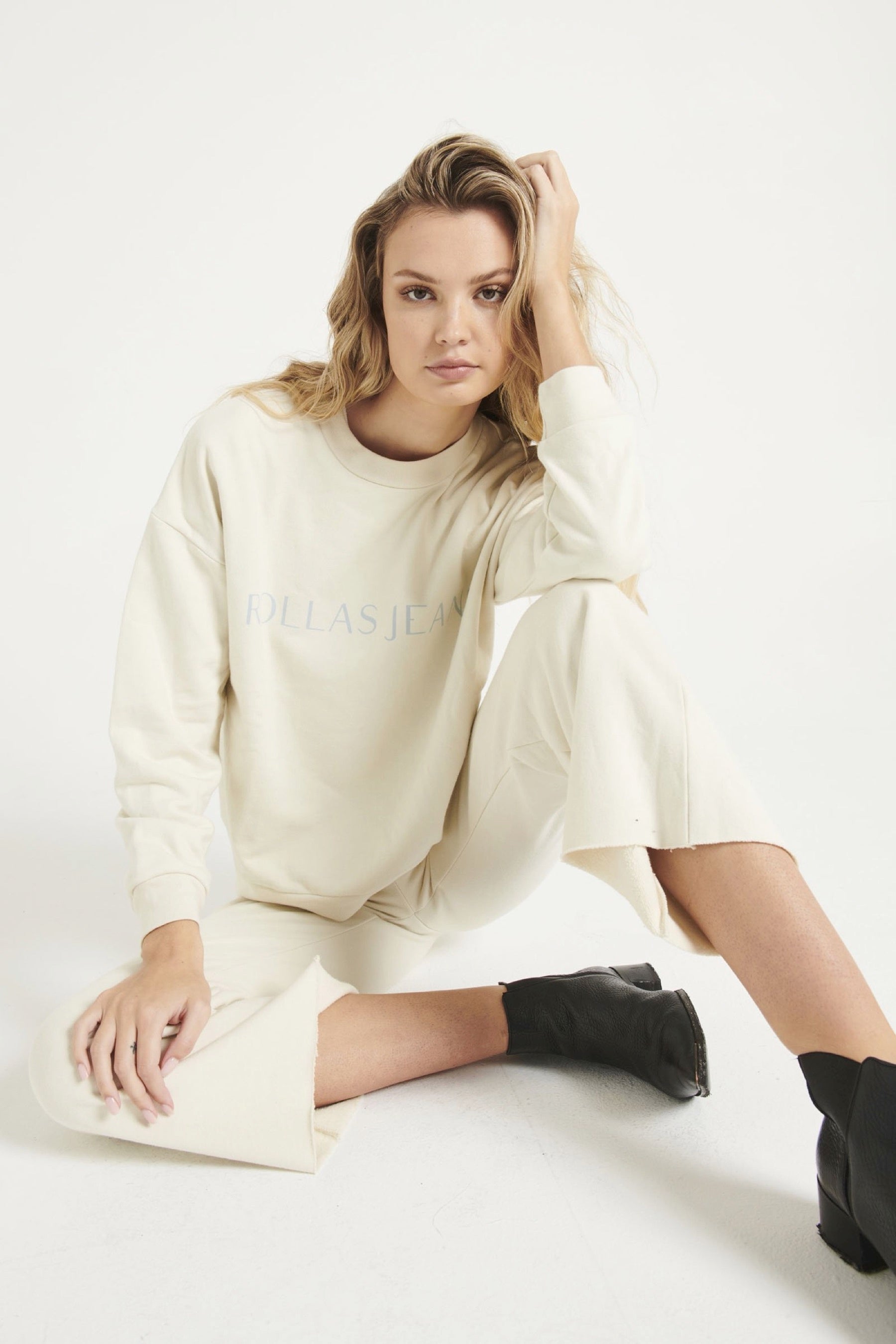 Salt Crop Flare Sweatpant