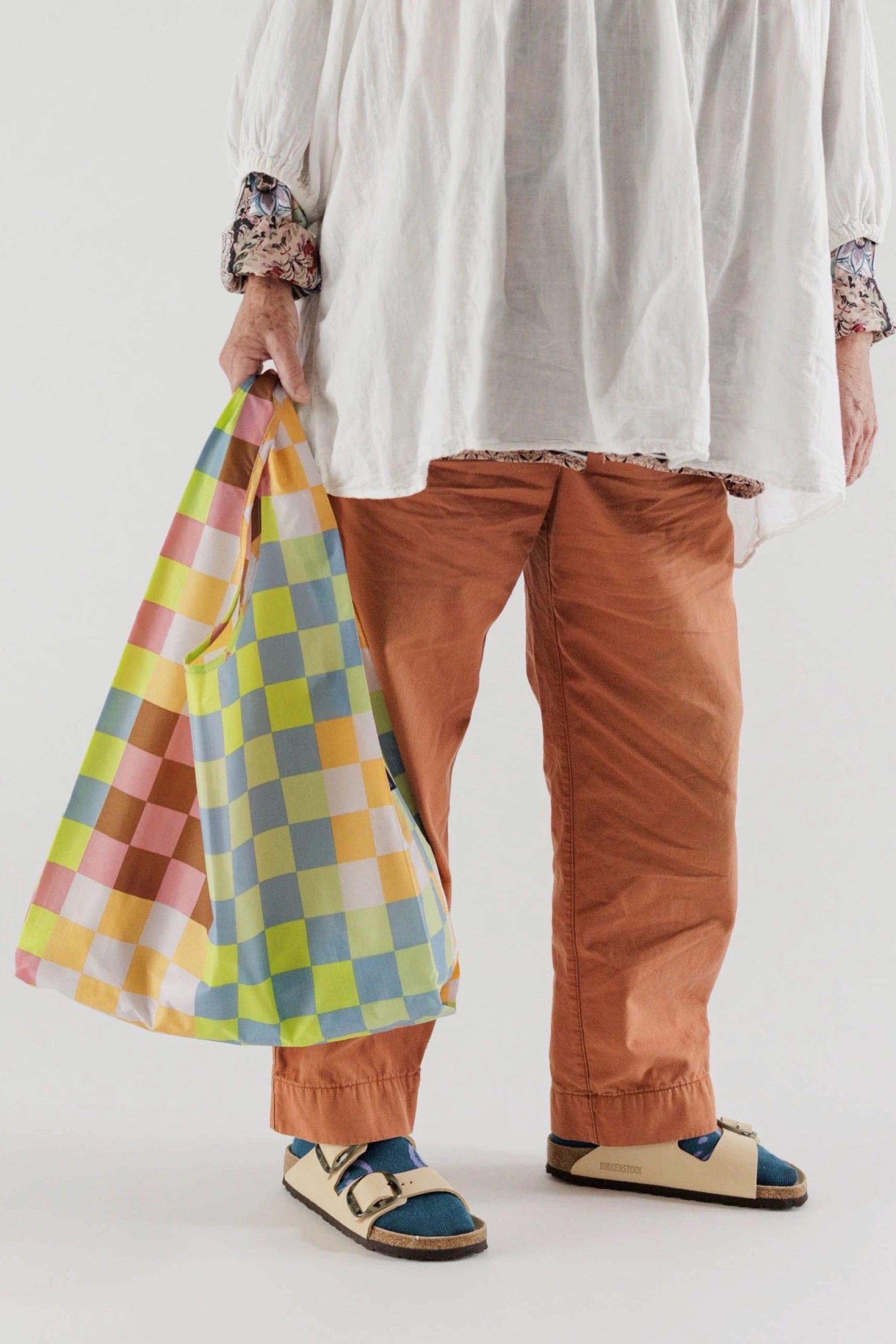 Big Check Baggu