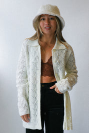 Knit Button Up Sweater