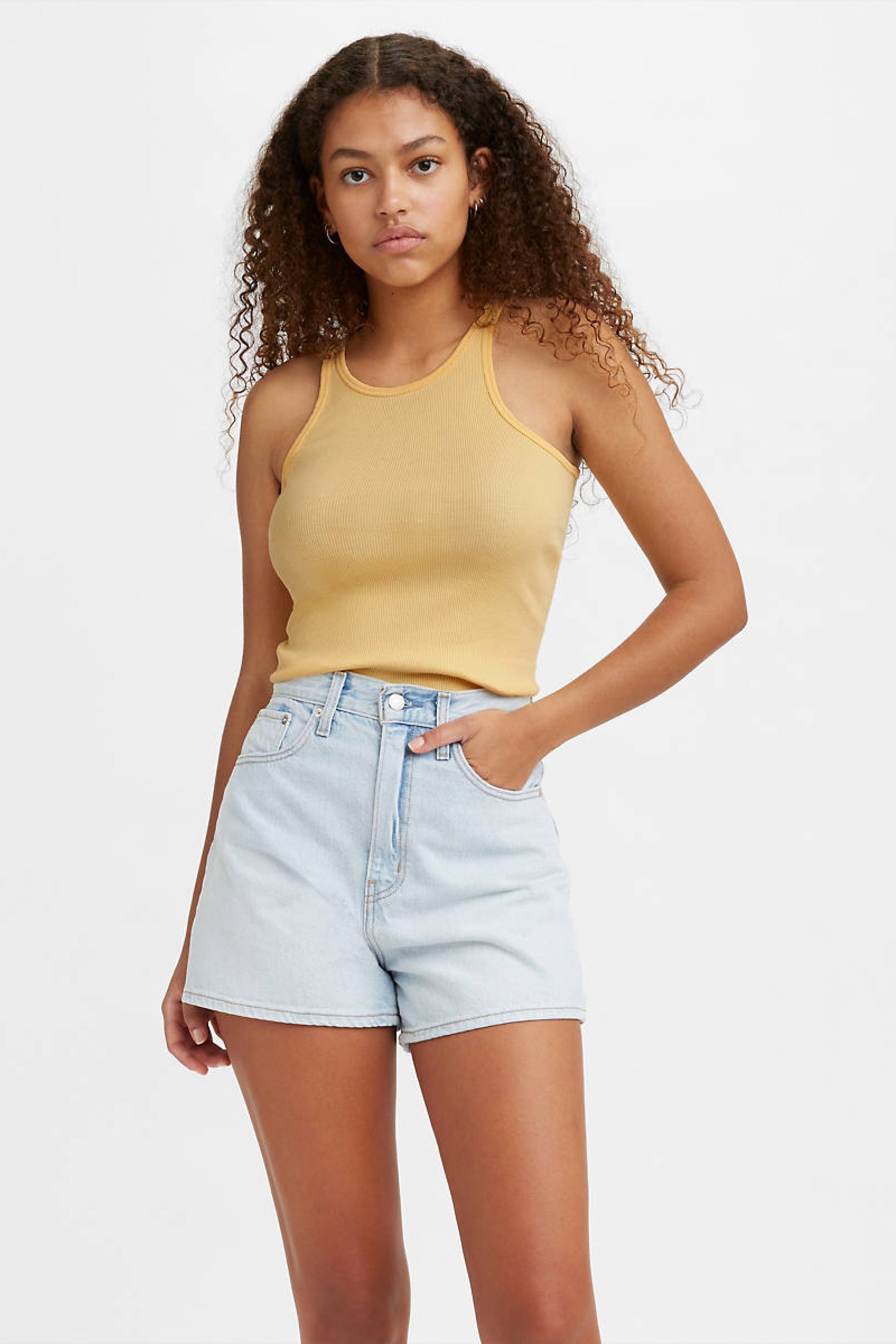 Golden Haze High Neck Tank