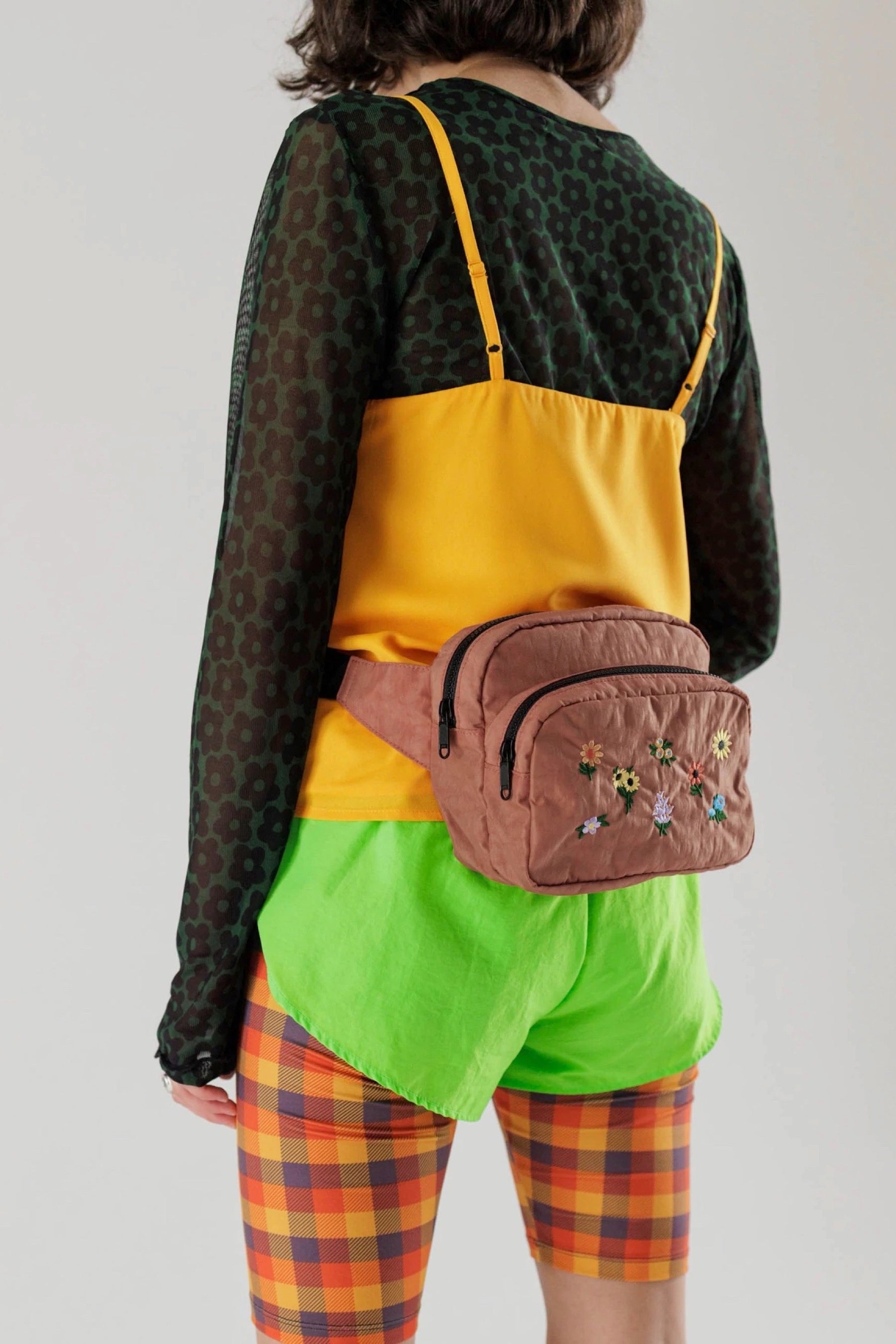 Rhubarb Ditsy Floral Fanny Pack