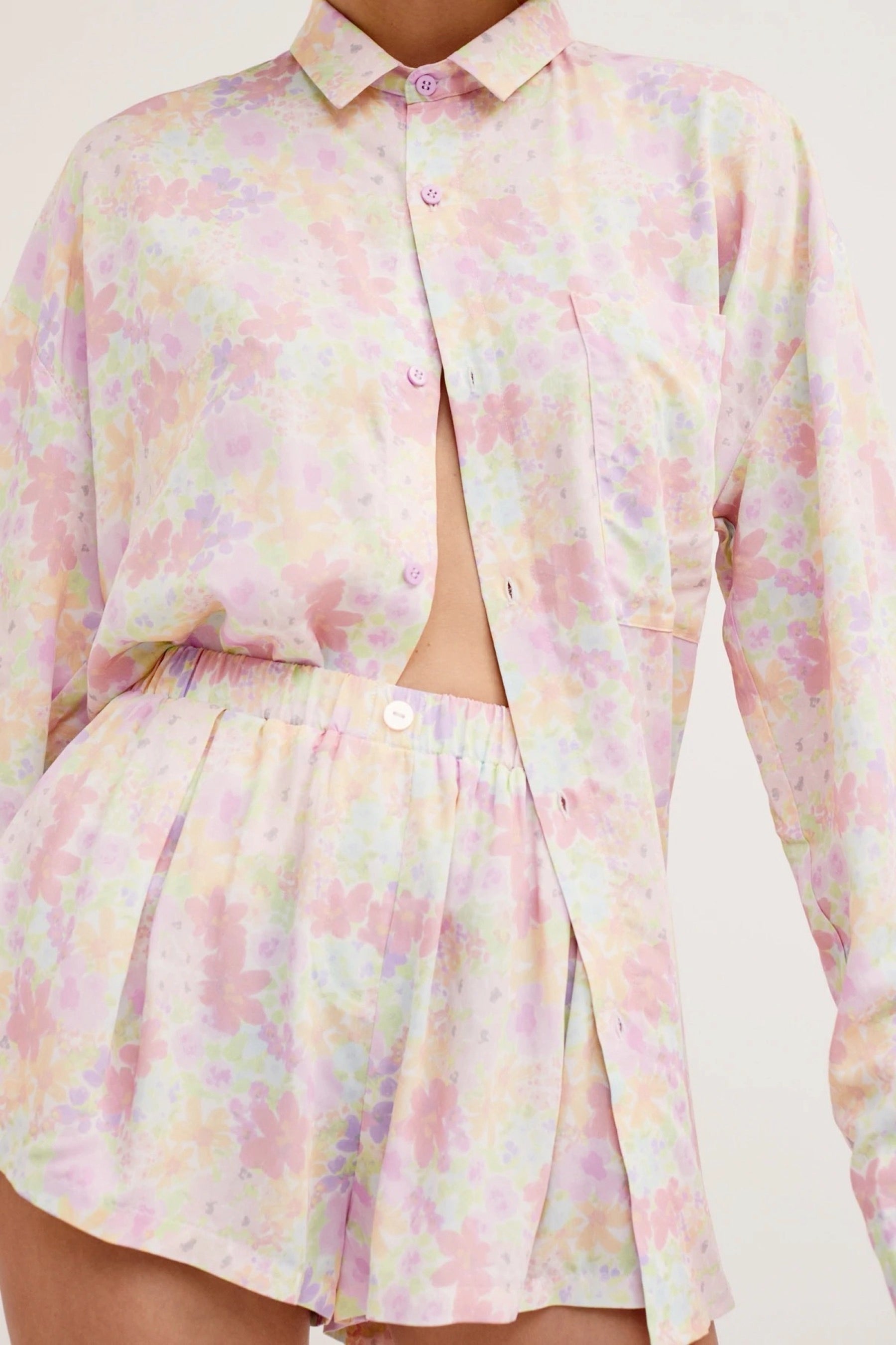 Light Pink Kennedy Button Up