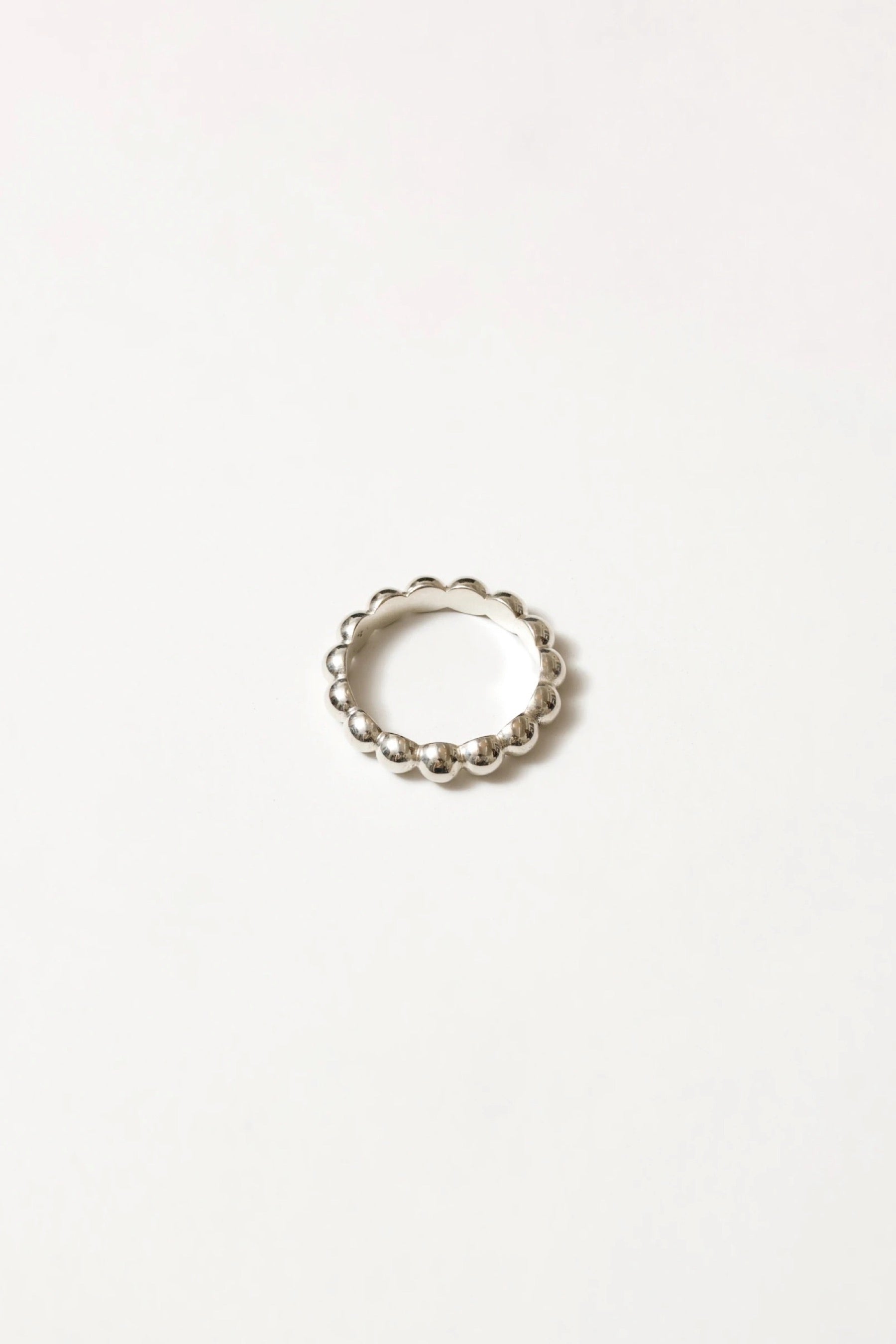Silver Ball Ring