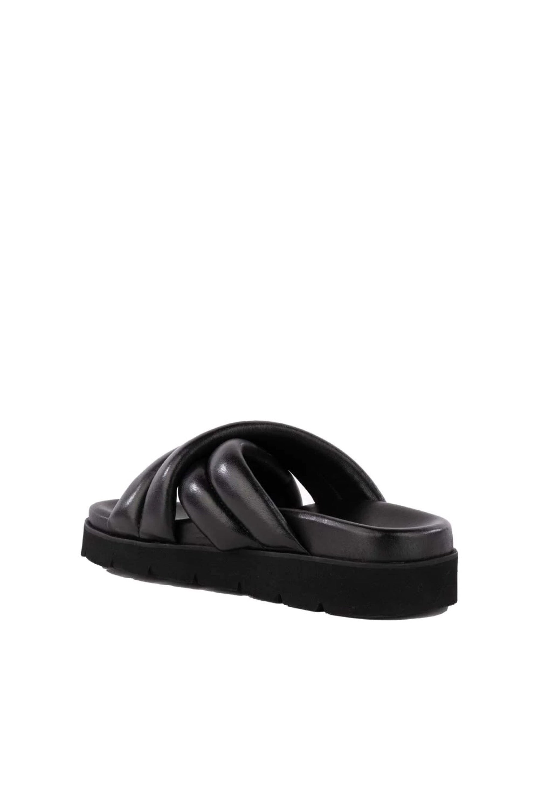 Black Driving Force Sandal