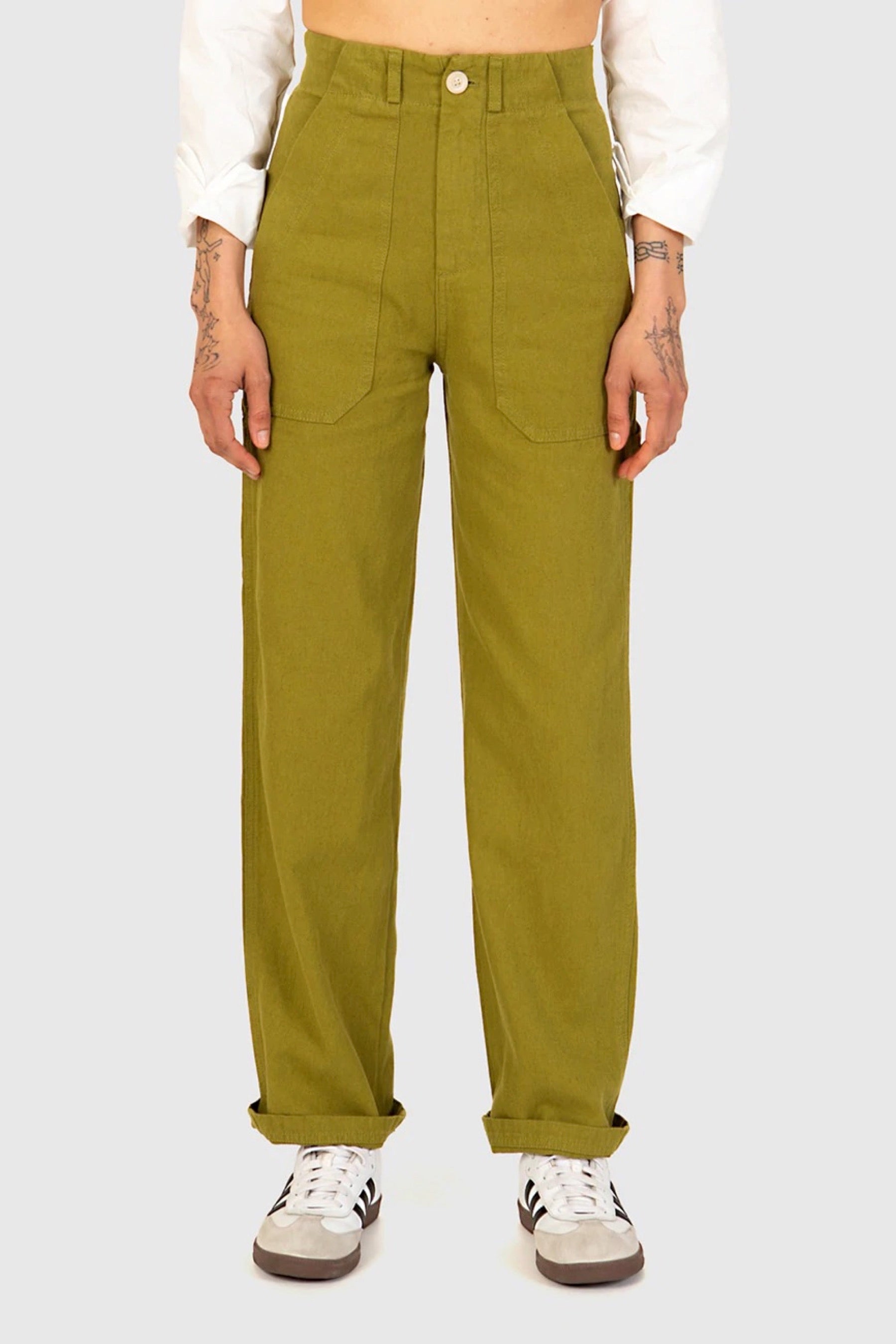Pistachio Hemp Painter Pant