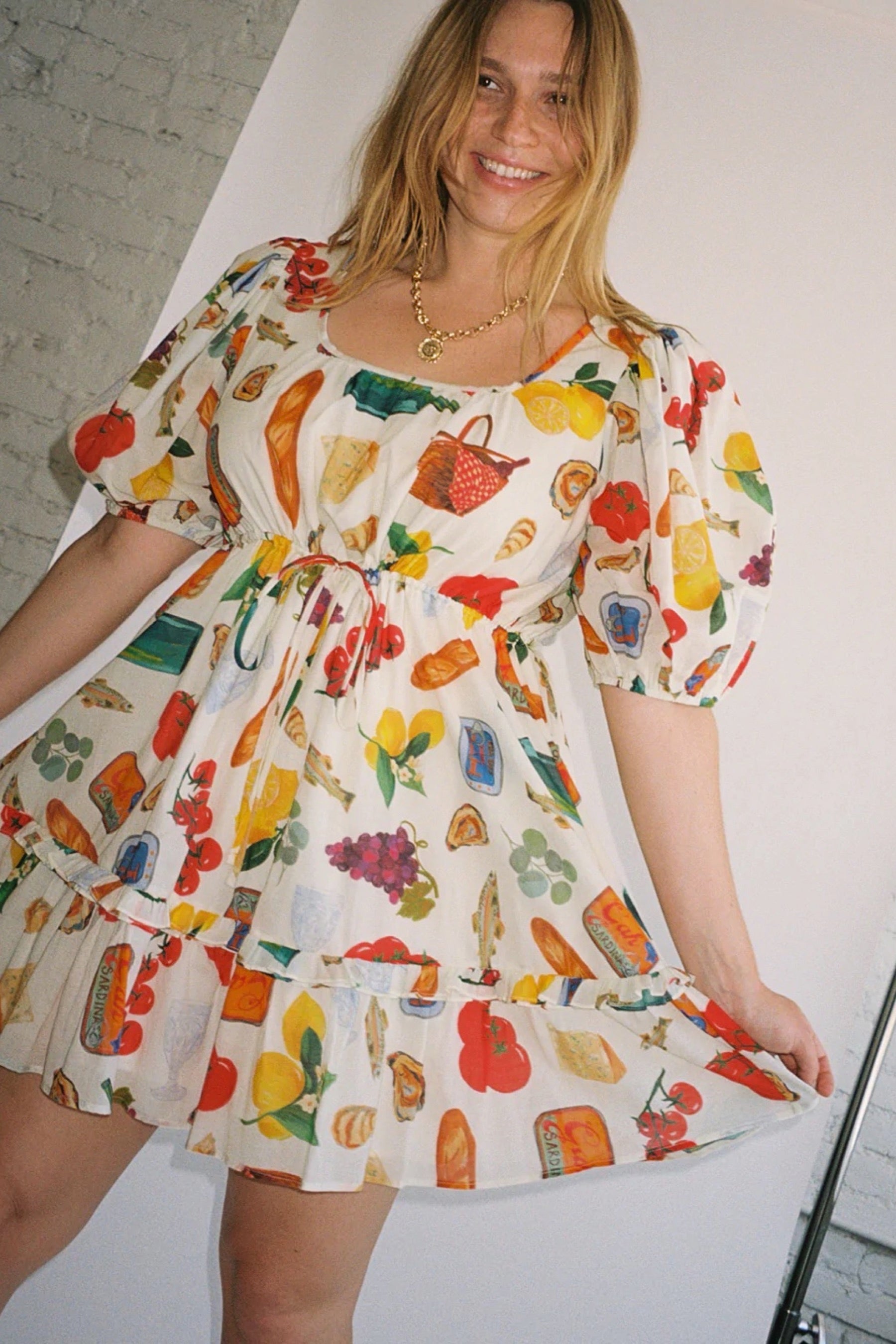 Ivory Italian Summer Leila Dress