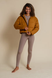 Saddle Cropped Puffer