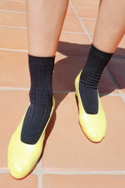True Black Her Socks
