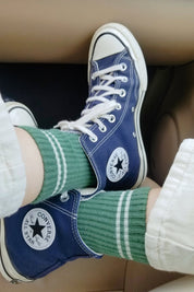 Moss Boyfriend Socks